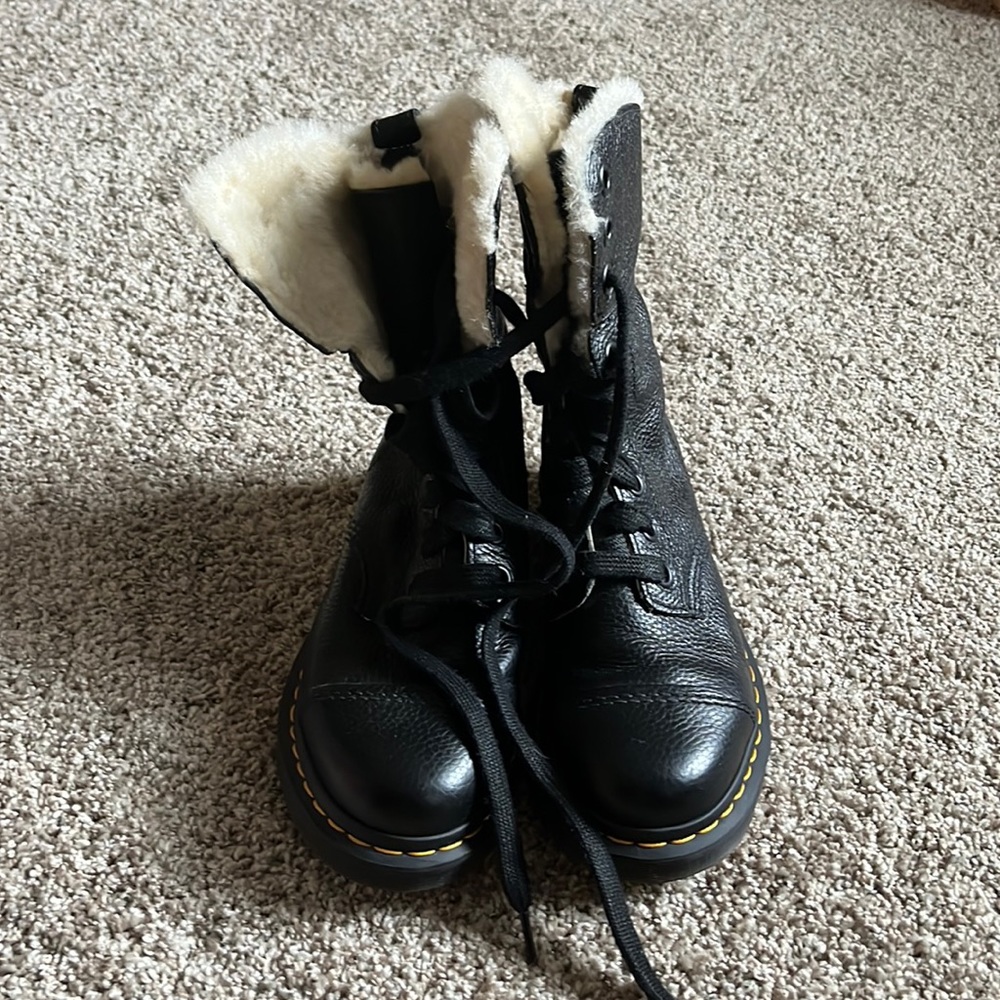 Woman’s Dr. Martens boots